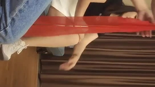 飘飘欲仙有声小说时尚性感女外围，扶着大屁股打桩